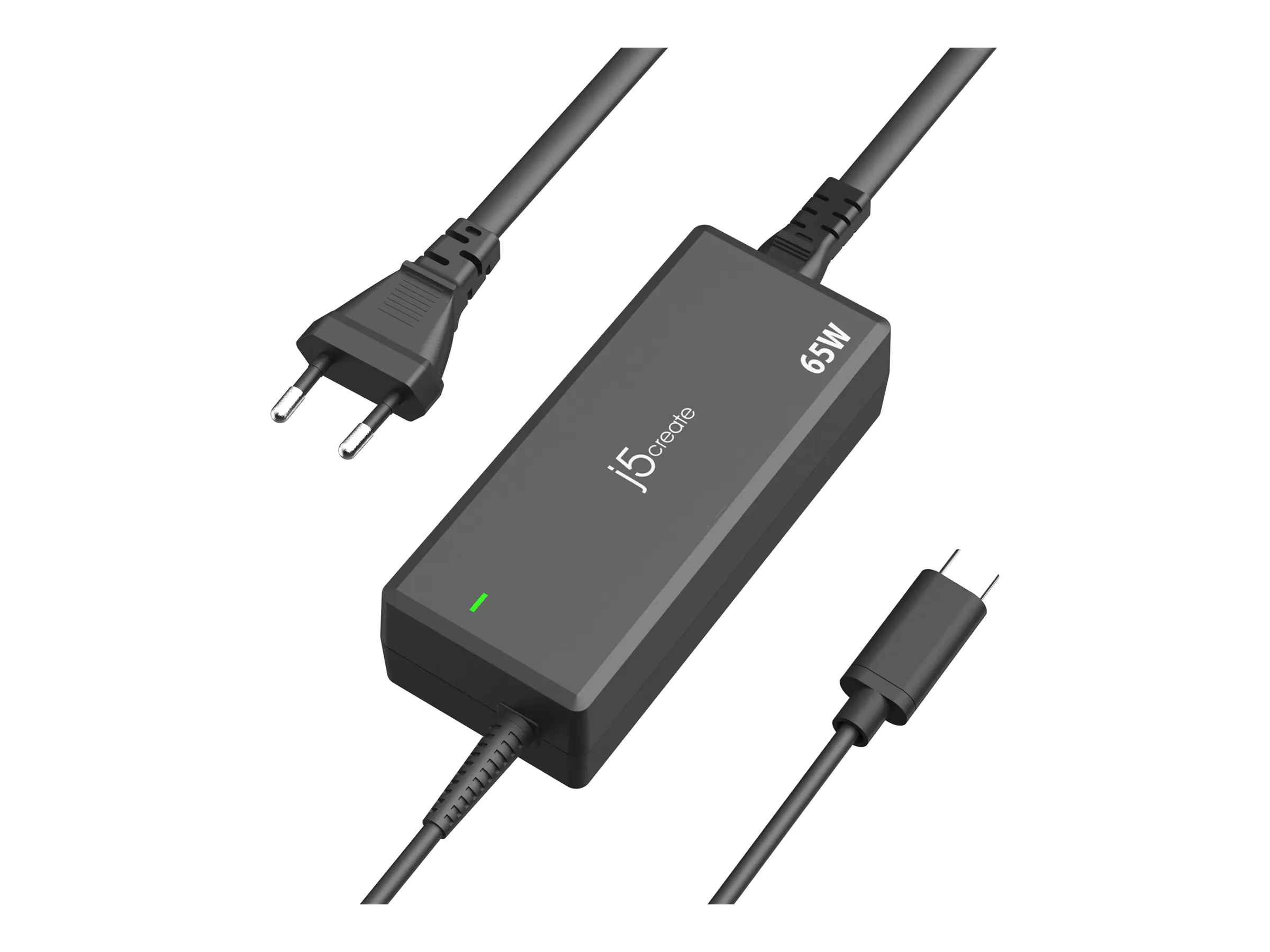 j5create Netzteil - 65 Watt - 3.25 A - PD (24 pin USB-C) JUP1265-EN