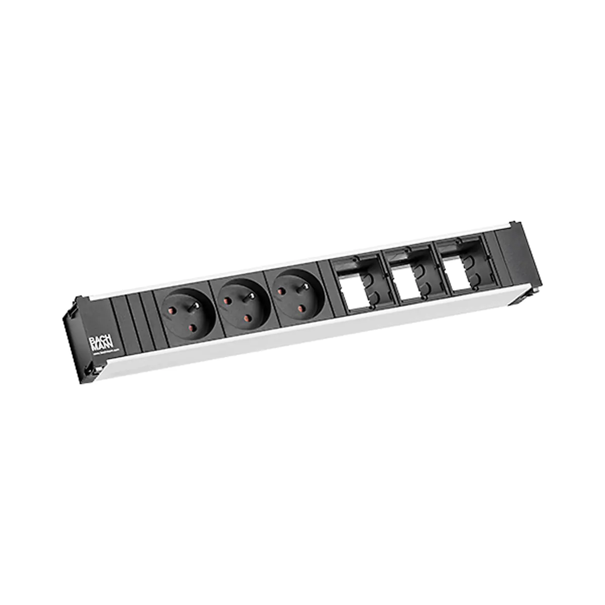 Bachmann CONI - Steckdosenleiste - Eingabe, Eingang GST18i3 - Ausgangsanschlüsse: 3 (French / UTE) 912.012