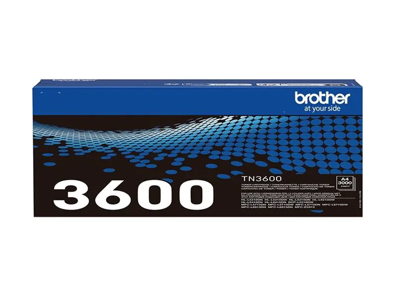 Brother TN3600 - Schwarz - original - Box - Tonerpatrone - für Brother DCP-L5510, HL-L5210, L5215, L6410, L6415, MFC-L5710, L5715, L6710, L6910, L6915