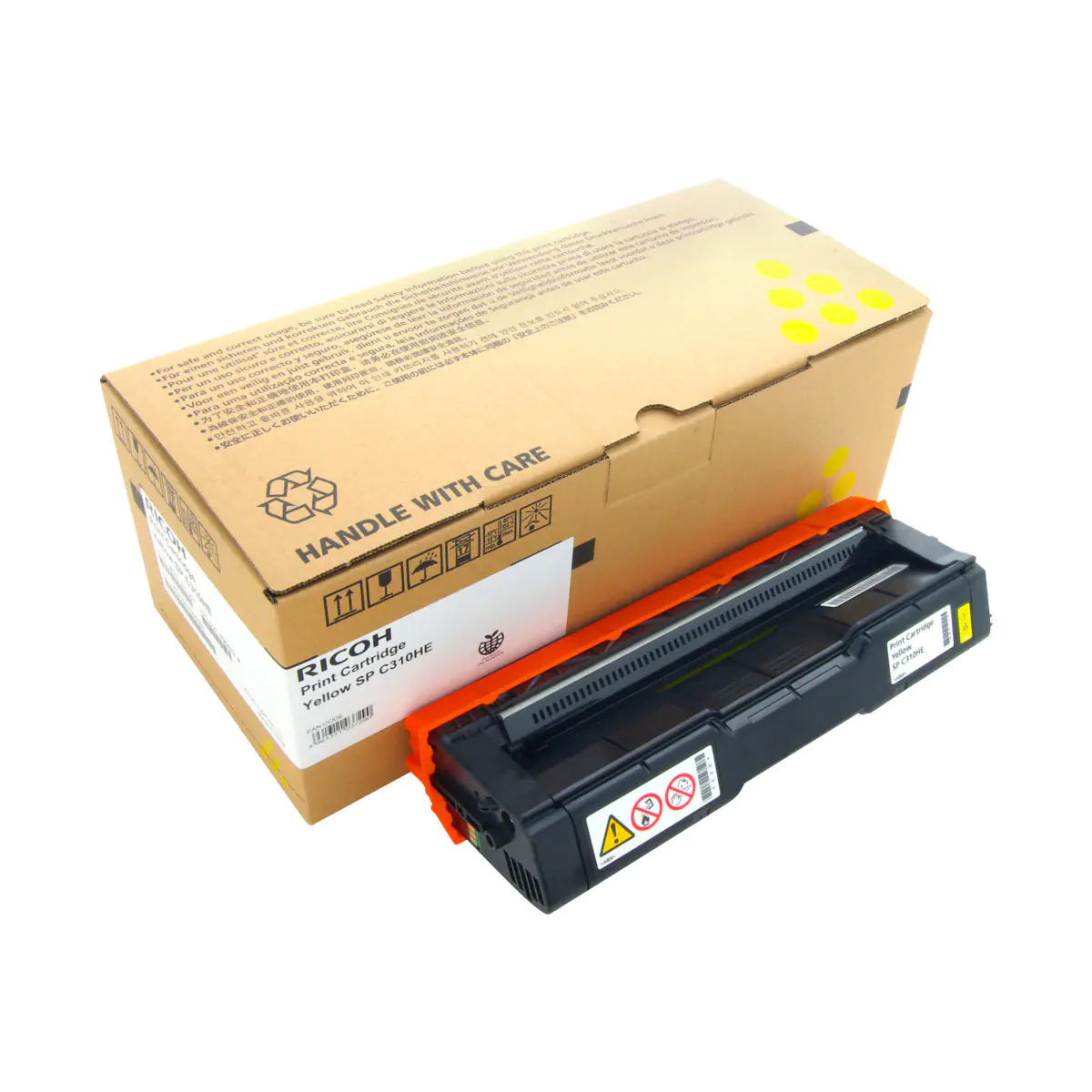 Ricoh Toner 406482 407635 Gelb 6.000 Seiten 1 Stück Ricoh Toner 406482 407635 Gelb 6.000 Seiten 1 Stück