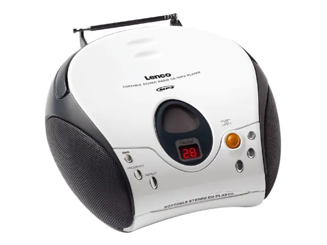 Lenco SCD-24 - Ghettoblaster - weiß