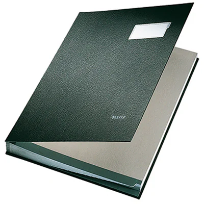Leitz Unterschriftsmappe 57000095 DIN A4 20Fächer Graupappe schwarz Leitz Unterschriftsmappe 57000095 DIN A4 20Fächer Graupappe schwarz