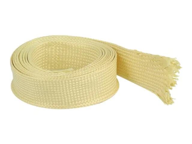 Delock Geflechtschlauch - 2 m - Gelb