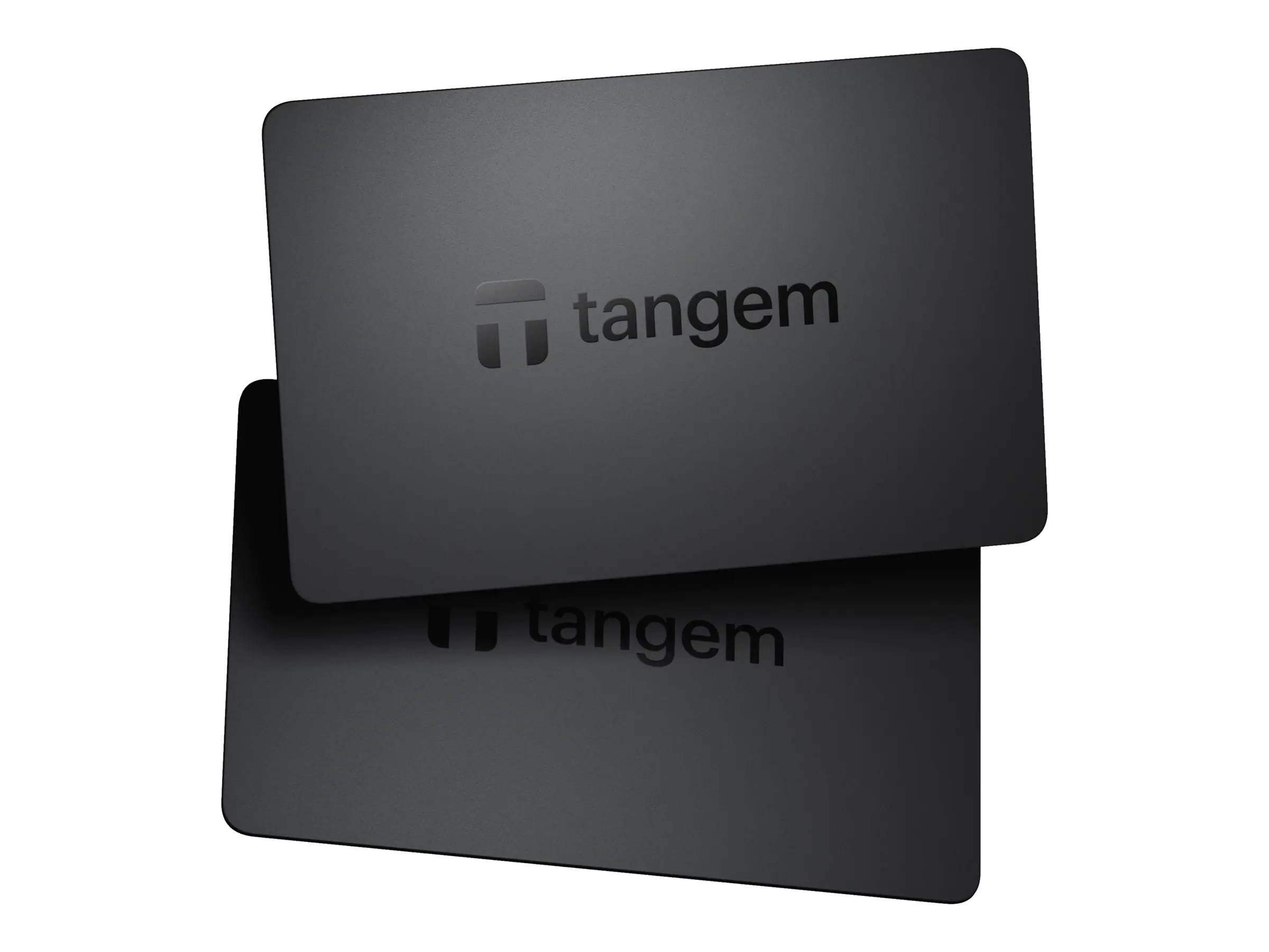 TANGEM Card 2.0 - Hardware Wallet für Kryptowährung - Schwarz (Packung mit 2)