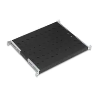 Ekivalan Systems BEACCFS1U4P370BL - Regal-Platte - Schwarz - 50 kg - 1U - EN 61587-1:2012 IEC 297-1