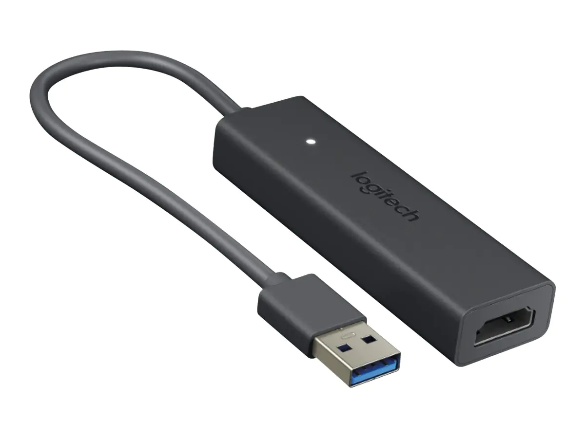 Logitech Screen Share - Externer Videoadapter - USB 3.0 - HDMI