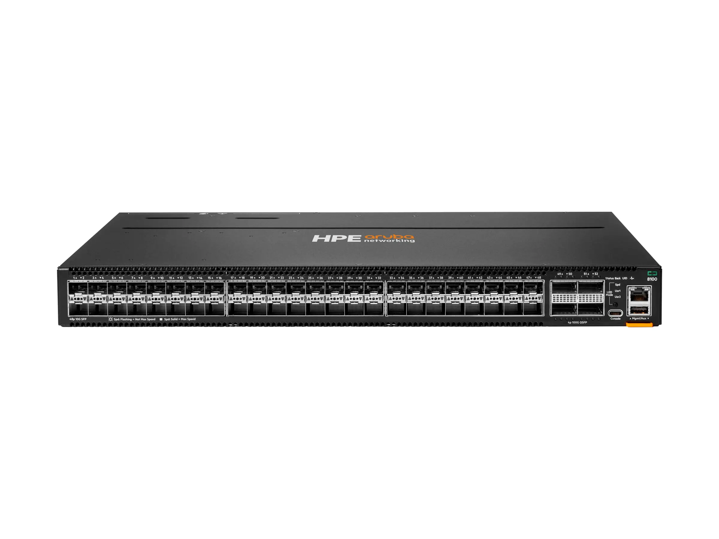 HPE Aruba Networking CX 8100 48x10G SFP+ 4x40/100G QSFP28 Switch