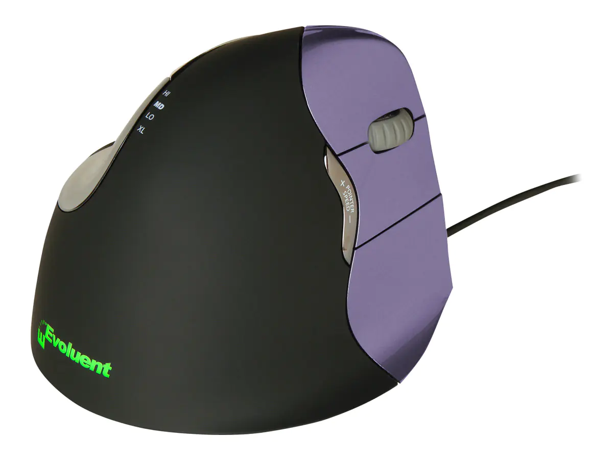 Bakker Elkhuizen Evoluent4 Small ergonomic vertical - Vertikale Maus - Für Rechtshänder - optisch - kabelgebunden Bakker Elkhuizen Evoluent4 Small ergonomic vertical - Vertikale Maus - Für Rechtshänder - optisch - kabelgebunden