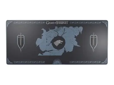 Pixminds Lexip HBO Game of Thrones Stark Edition Podkadka dla graczy Czarny, Niebieski, Biay