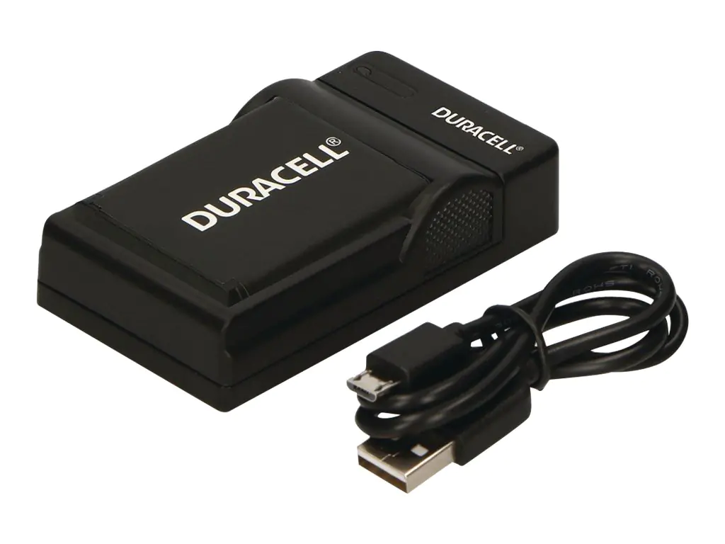 Duracell - USB-Batterieladegerät - 1 x Batterien laden - Schwarz - für GoPro HERO5; HERO6 Duracell - USB-Batterieladegerät - 1 x Batterien laden - Schwarz - für GoPro HERO5; HERO6