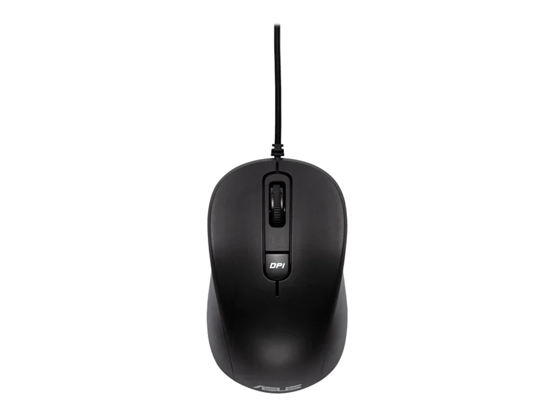 ASUS MU101C Blue Ray Silent - Maus - rechts- und linkshändig - optisch - 3 Tasten - kabelgebunden - USB - Schwarz ASUS MU101C Blue Ray Silent - Maus - rechts- und linkshändig - optisch - 3 Tasten - kabelgebunden - USB - Schwarz