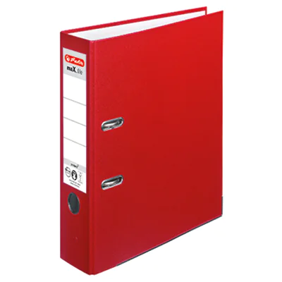 Herlitz Ordner maX.file protect 5480306 DIN A4 80mm PP rot Herlitz Ordner maX.file protect 5480306 DIN A4 80mm PP rot