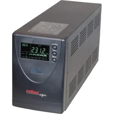 Roline LineSecure II 1000 - USV - Wechselstrom 230 V - 700 Watt - 1000 VA - RS-232, USB - Ausgangsanschlüsse: 4 - Schwarz