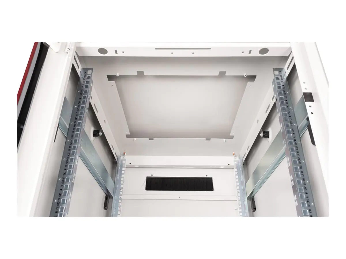 ROTRONIC-SECOMP Roline Pro - Schrank Netzwerkschrank - mit Glastür, 600 x 800 mm (B x T