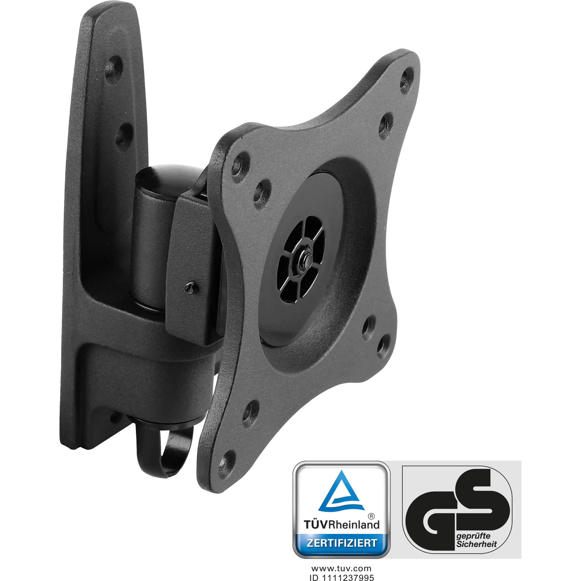 InLine Wandhalterung - für Monitore bis 69cm (27") - max. 15kg 23107D