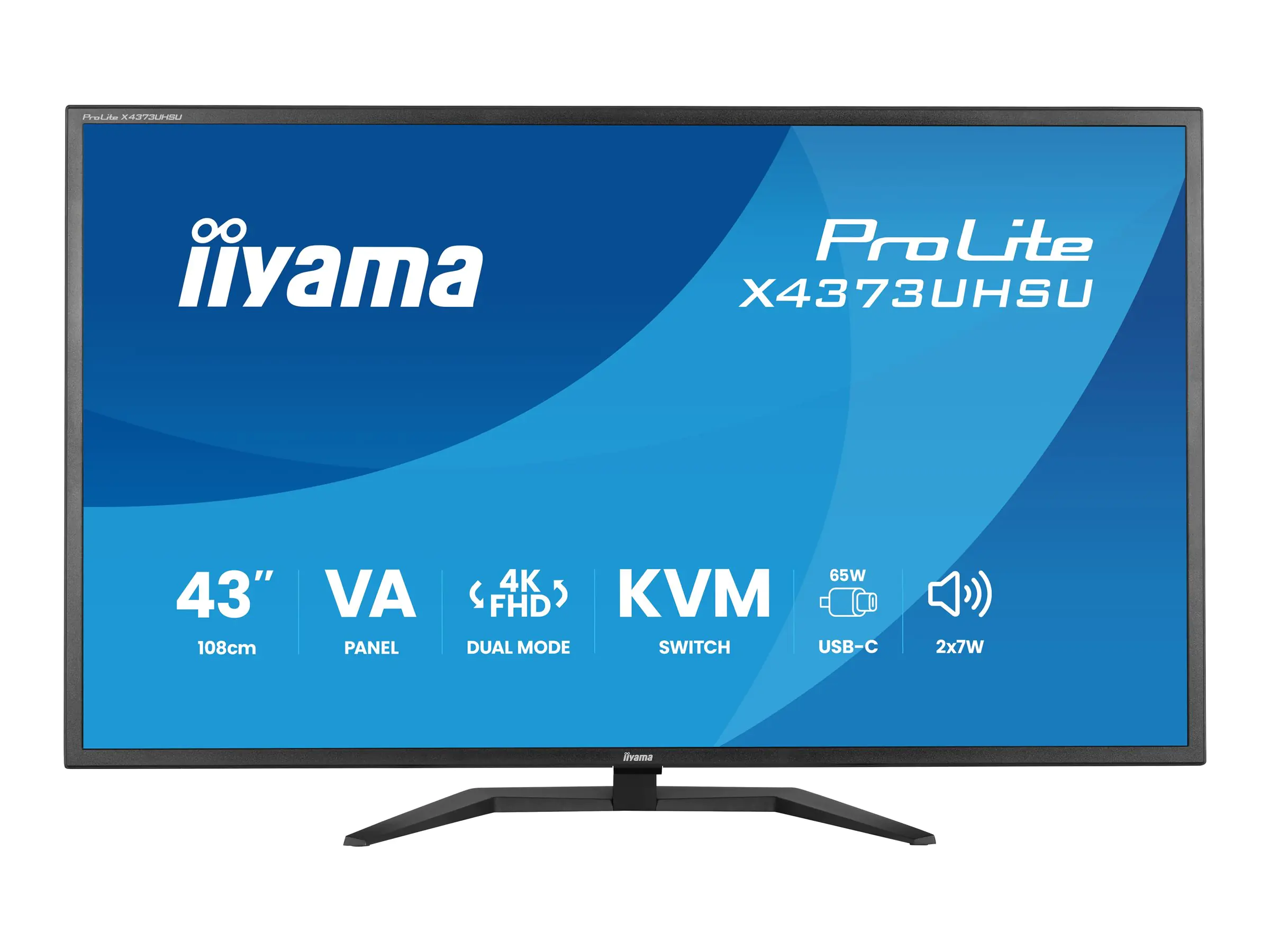 Iiyama Iiyama ProLite X4373UHSU-B2 - LED-Monitor - Iiyama ProLite X4373UHSU-B2 - LED-Monitor - 109.2