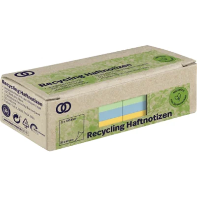 Soennecken Haftnotiz oeco 5867 RC 50x40mm 100Bl. sort. 12St. Soennecken Haftnotiz oeco 5867 RC 50x40mm 100Bl. sort. 12St.