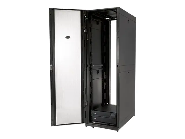 APC NetShelter SX Deep Enclosure with Sides - Schrank Netzwerkschrank - Schwarz - 42HE - 48.3 cm (19") AR3300X717