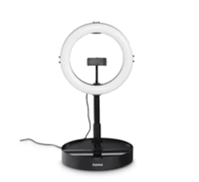 Hama LED-Ringleuchte SpotLight FoldUp 102 II Set für Smartphones faltbar Hama LED-Ringleuchte SpotLight FoldUp 102 II Set für Smartphones faltbar