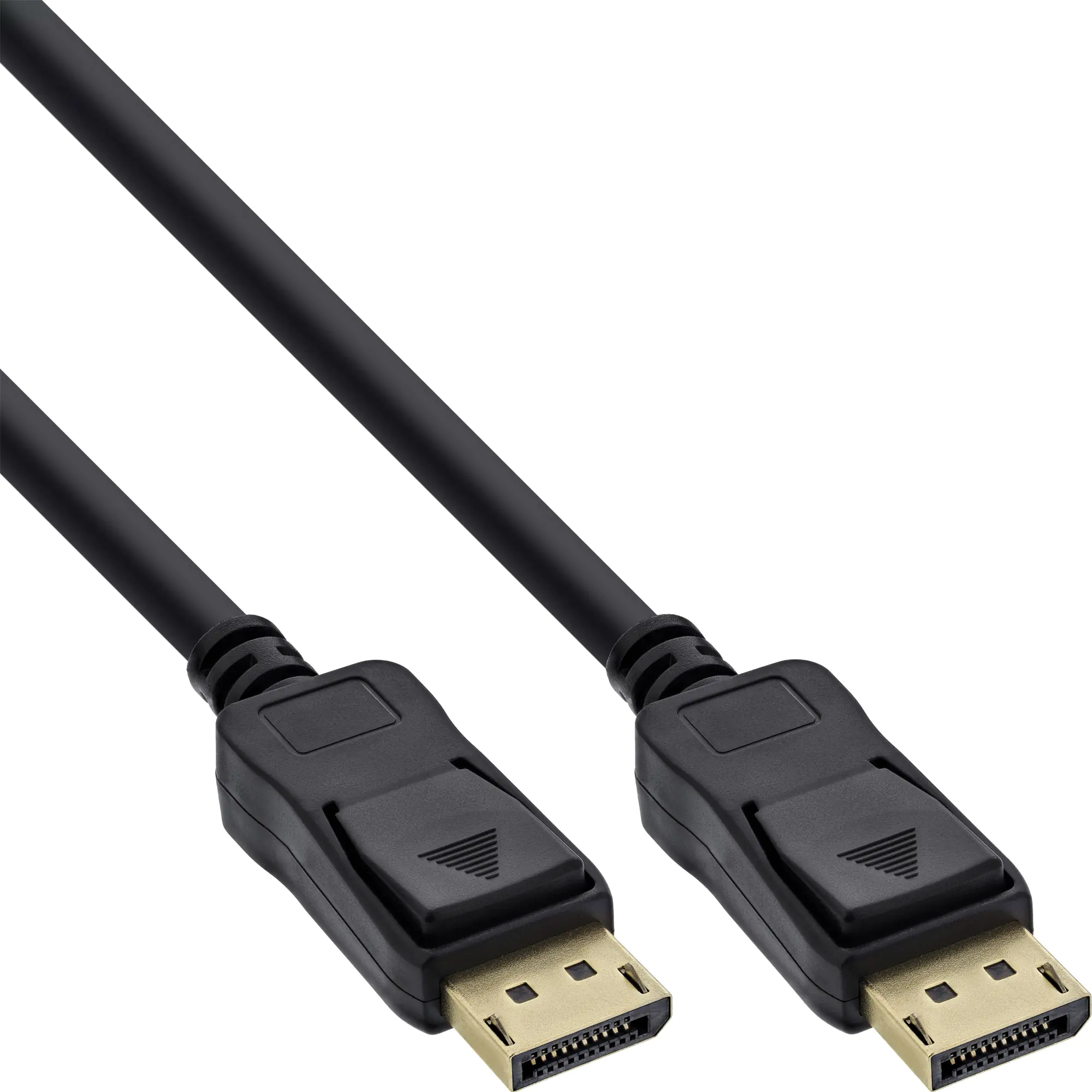 InLine 50er B-Pack DisplayPort Kabel 4K2K vergoldete Kontakte schwarz - Kabel - Digital/Date
