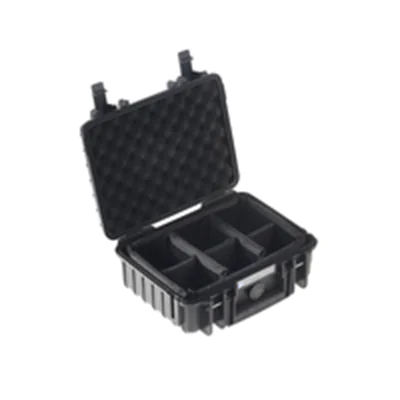 B&W outdoor.case Type 1000 - Hartschalentasche - Polypropylen - Schwarz