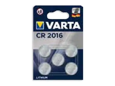 Varta Professional - Batterie 5 x CR2016 - Li - 87 mAh Varta Professional - Batterie 5 x CR2016 - Li - 87 mAh