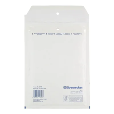 Soennecken Luftpolstertasche 2372 C/0 140x215mm hk ws 100 St./Pack. Soennecken Luftpolstertasche 2372 C/0 140x215mm hk ws 100 St./Pack.