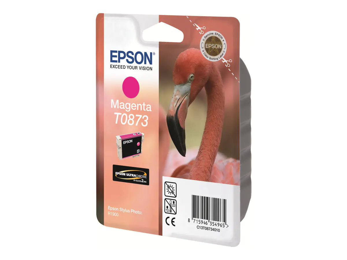 Epson T0873 - 11.4 ml - Magenta - Original - Tintenpatrone - für Stylus Photo R1900