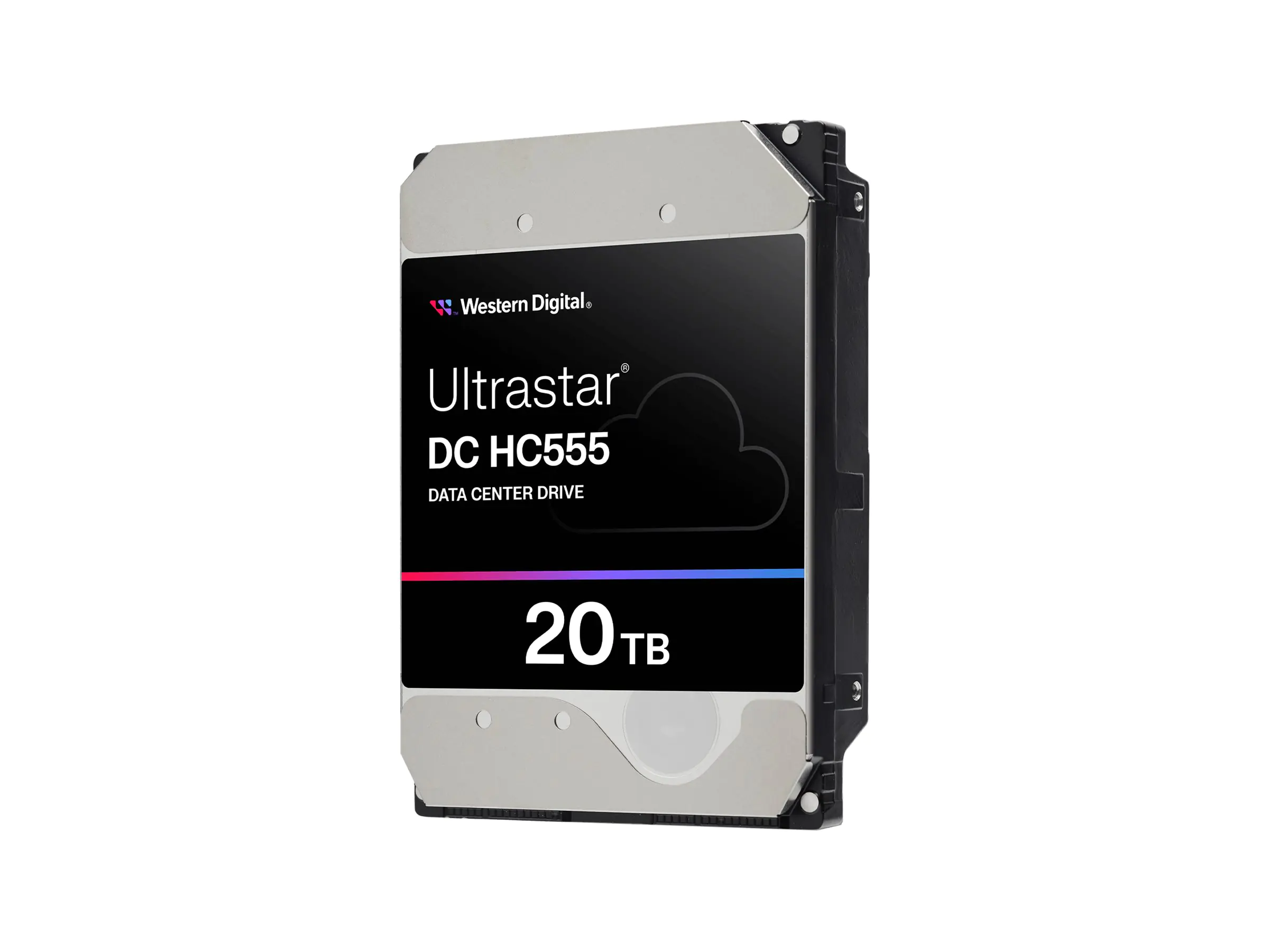 WD Ultrastar DC HC555 - Festplatte - Rechenzentrum - verschlüsselt - 20 TB - intern - 3.5" (8.9 cm) 0B48714