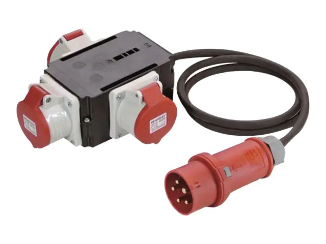 Bachmann H07RN-F5G - Netz-Splitter - IEC 60309 16A zu IEC 60309 16A 349.035