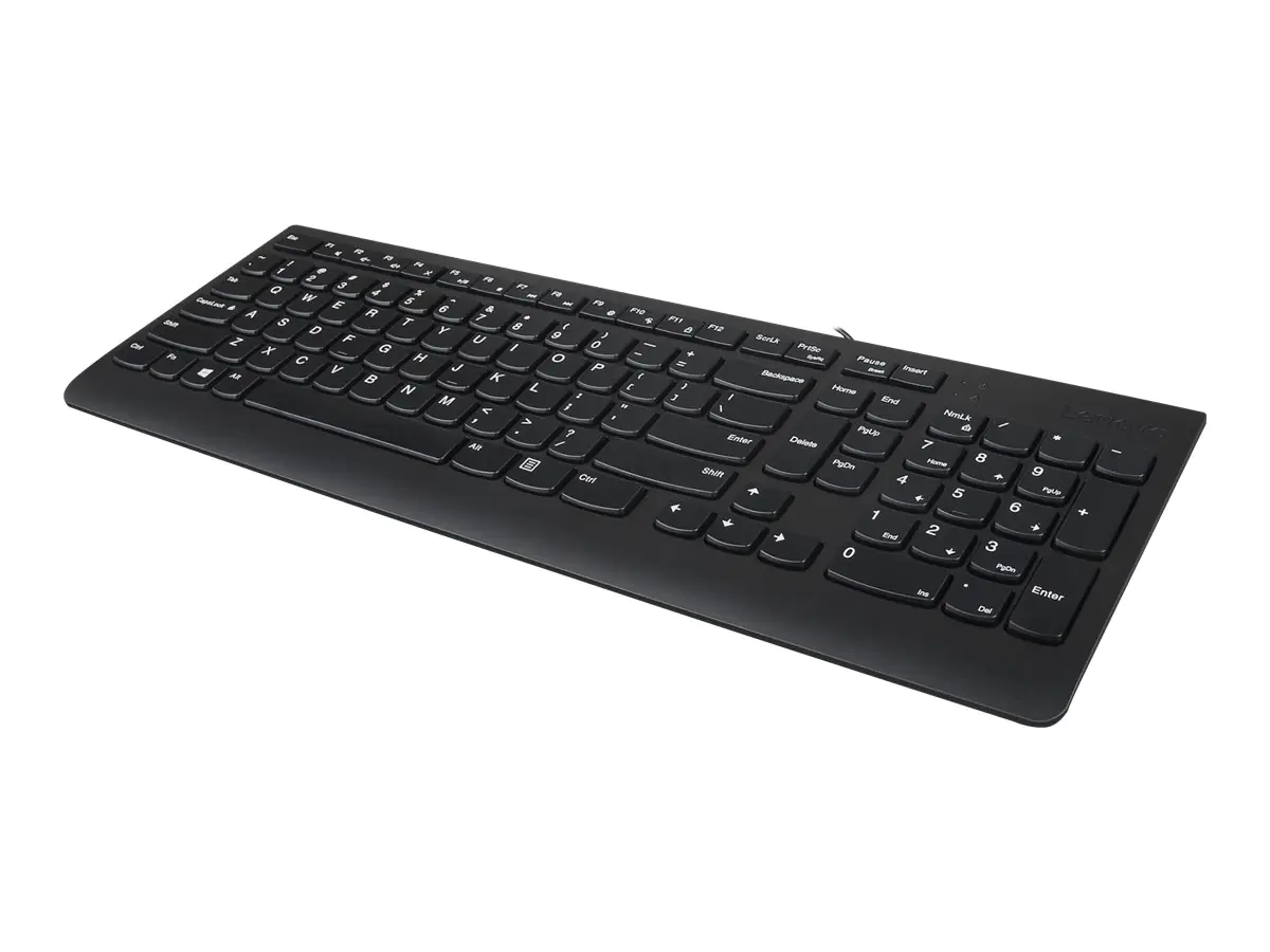 Lenovo 300 - Tastatur - USB - Deutsch - Schwarz - retail - für Flex 7 14; IdeaPad 1 14; 3 14; 5 Pro 14; S340-14; ThinkBook 14s Yoga G2 IAP; V15 IML