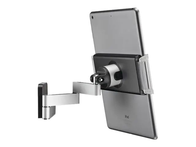 Vogel’s TMS 1030 Tablet Flex Pack - Befestigungskit (Wandmontage, Dual-Schwenkarm, Halter, 3 Drehzapfen) - für Tablett - Aluminium - Schwarz, Aluminium / Silber - Bildschirmgröße: 17.8-30.5 cm (7"-12") - Wandmontage