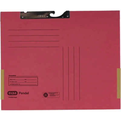 ELBA Pendeltasche 100570032 DIN A4 320g Manilakarton RC rot ELBA Pendeltasche 100570032 DIN A4 320g Manilakarton RC rot