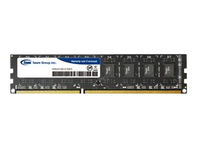 Team Elite - DDR3 - Modul - 4 GB - DIMM 240-PIN - 1600 MHz / PC3-12800 - CL11 - 1.5 V - ungepuffert - non-ECC