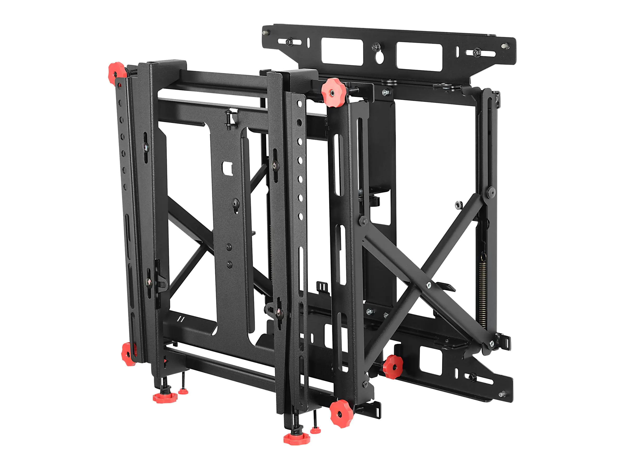 Peerless SmartMount Supreme Full Service Video Wall Mount with Quick Release - Klammer - für Videoleinwand - Schwarz - Bildschirmgröße: 116.8-152.4 cm (46"-60") DS-VW775-QR