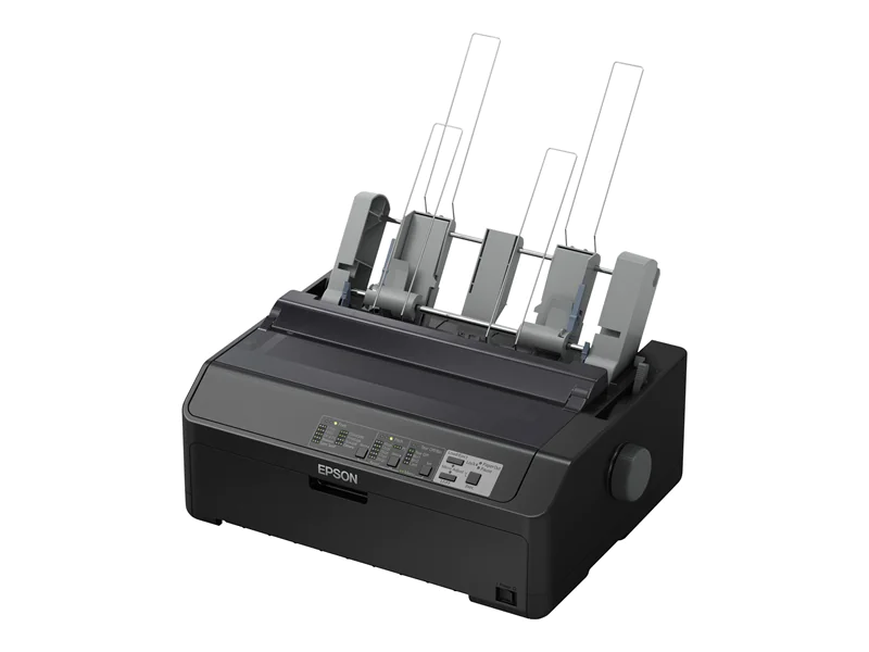 Epson LQ 590IIN - Drucker - s/w - Punktmatrix - Rolle (21,6 cm), JIS B4, 254 mm (Breite) - 360 x 180 dpi - 24 Pin - bis zu 584 Zeichen/Sek. - parallel, USB 2.0, LAN, seriell
