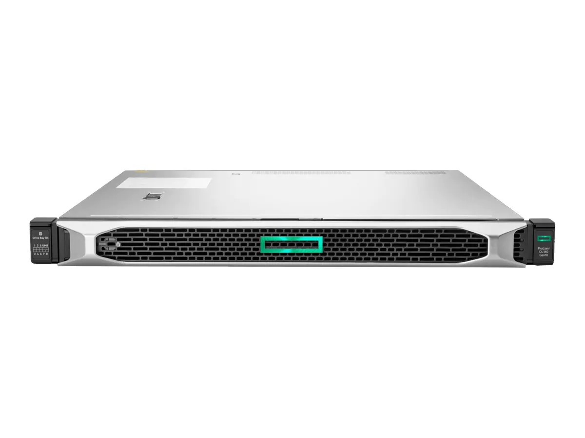 HPE ProLiant DL160 Gen10 - Server - Rack-Montage - 1U - zweiweg - 1 x Xeon Bronze 3206R / 1.9 GHz - RAM 16 GB - Hot-Swap 8.9 cm (3.5") Schacht/Schächte - keine HDD - 1GbE - Monitor: keiner
