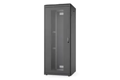 Digitus Unique Series - Schrank Netzwerkschrank - 800 x 800 mm (B x T) - Schwarz, RAL 9005 - 42HE - 48.3 cm (19")