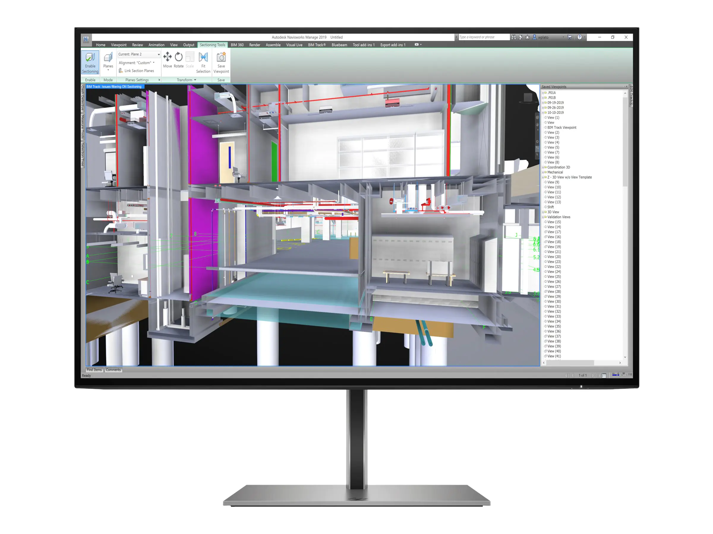 HP Z24u G3 - LED-Monitor - 61 cm (24") - 1920 x 1200 WUXGA @ 60 Hz - IPS - 350 cd/m² - 1000:1 - 5 ms - HDMI, 2xDisplayPort, USB-C - Turbo Silber