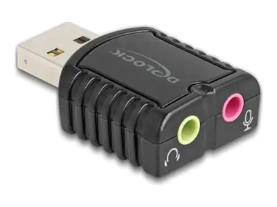 Delock Soundkarte - 24-Bit - 96 kHz - Mono stereo