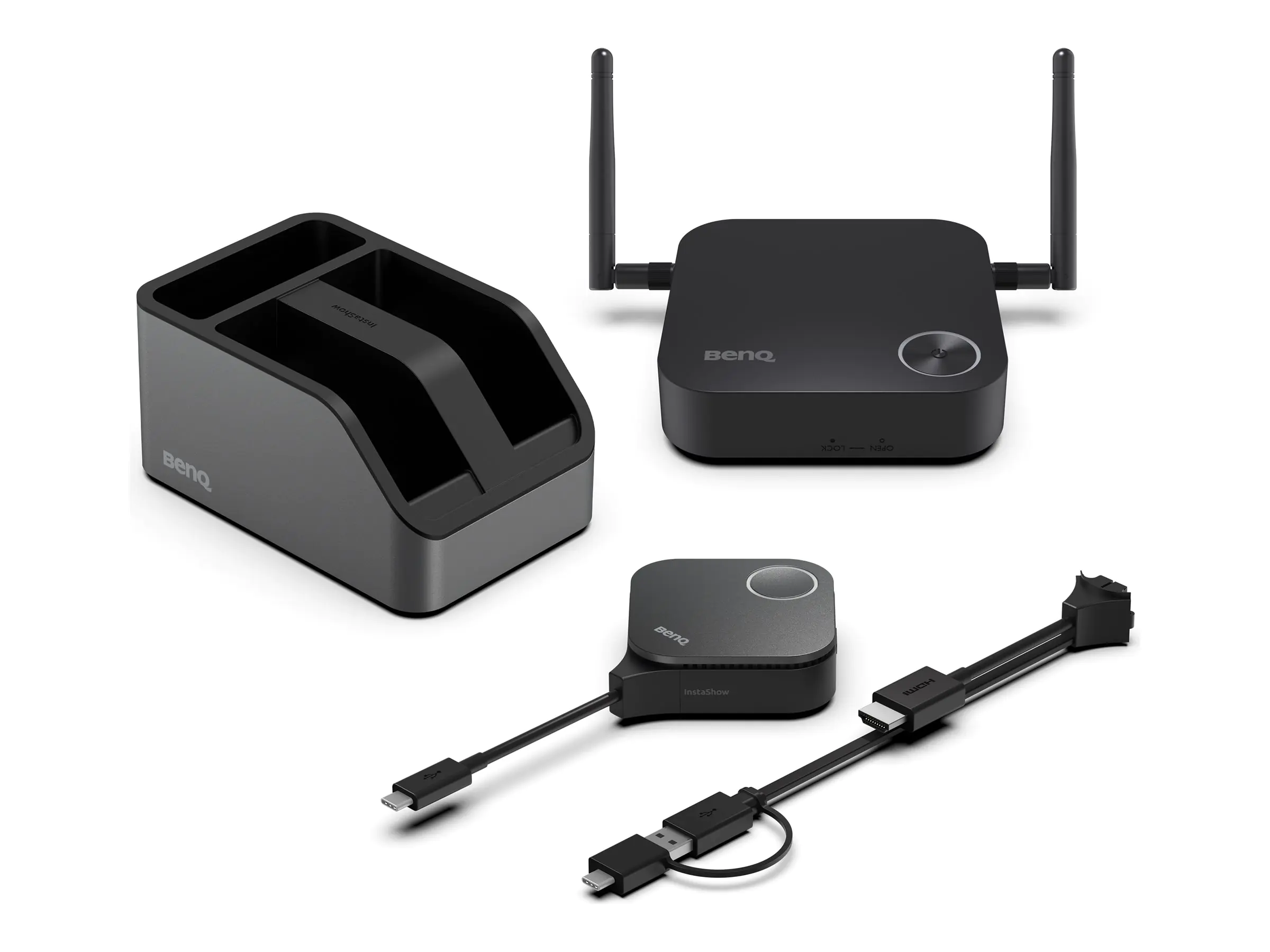 BenQ InstaShow WDC15 - Für Huddle- und Kleine Räume - Kit für Videokonferenzen (InstaShow Taste