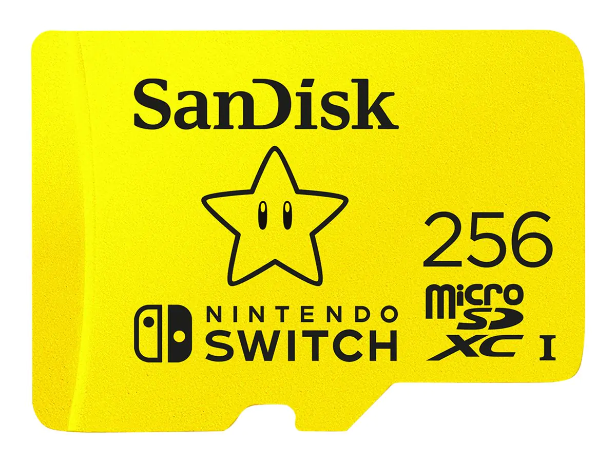 SanDisk Nintendo Switch - Flash-Speicherkarte - 256 GB - UHS-I U3 - microSDXC UHS-I - für Nintendo Switch