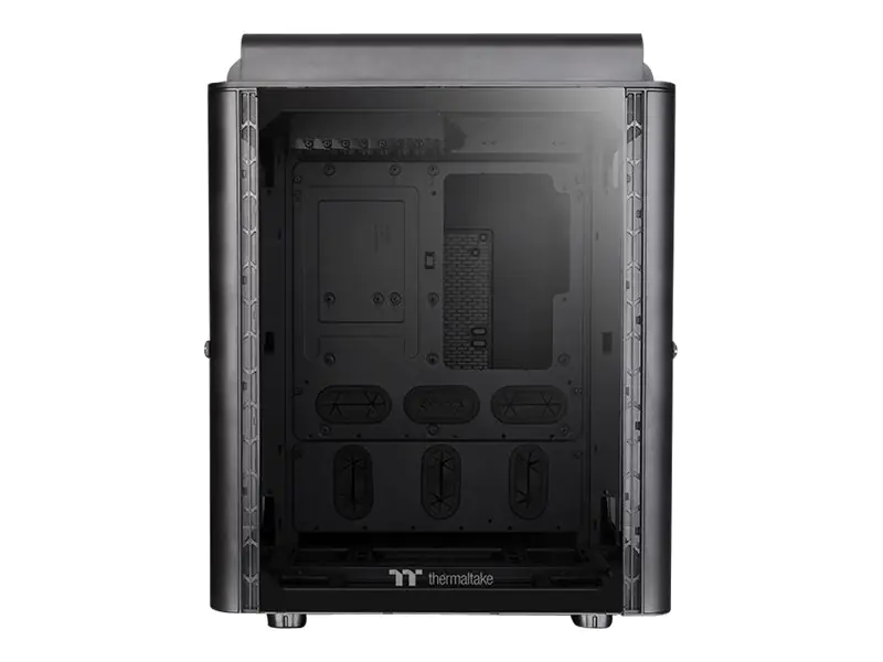Thermaltake Level 20 HT - Tower - Erweitertes ATX - Seitenteil mit Fenster (gehärtetes Glas) - keine Spannungsversorgung (PS/2) - Schwarz - USB/Audio