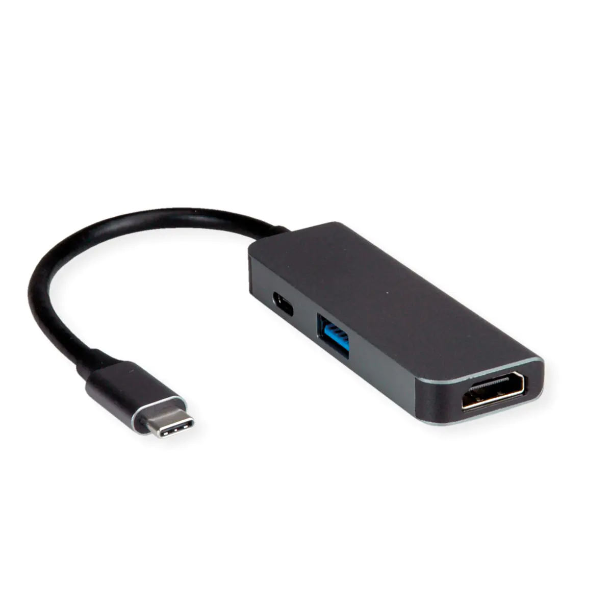 VALUE Display Adapter USB Typ C - HDMI+ 3.2 Gen 1 A+ PD - Adapter - Digital/Daten VALUE Display Adapter USB Typ C - HDMI+ 3.2 Gen 1 A+ PD - Adapter - Digital/Daten