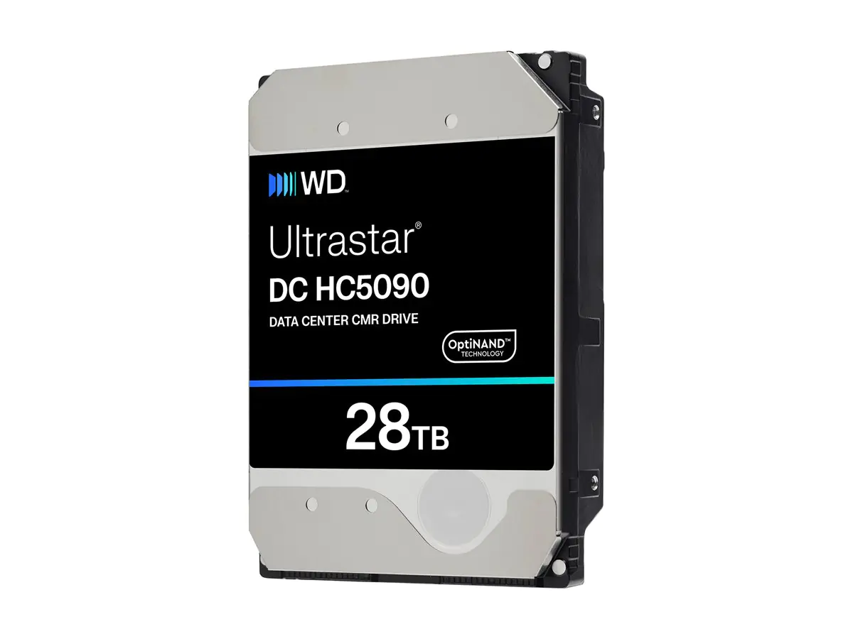 WD Ultrastar DC HC590 - Festplatte - Rechenzentrum - 28 TB - intern - 3.5" (8.9 cm) 0B50272