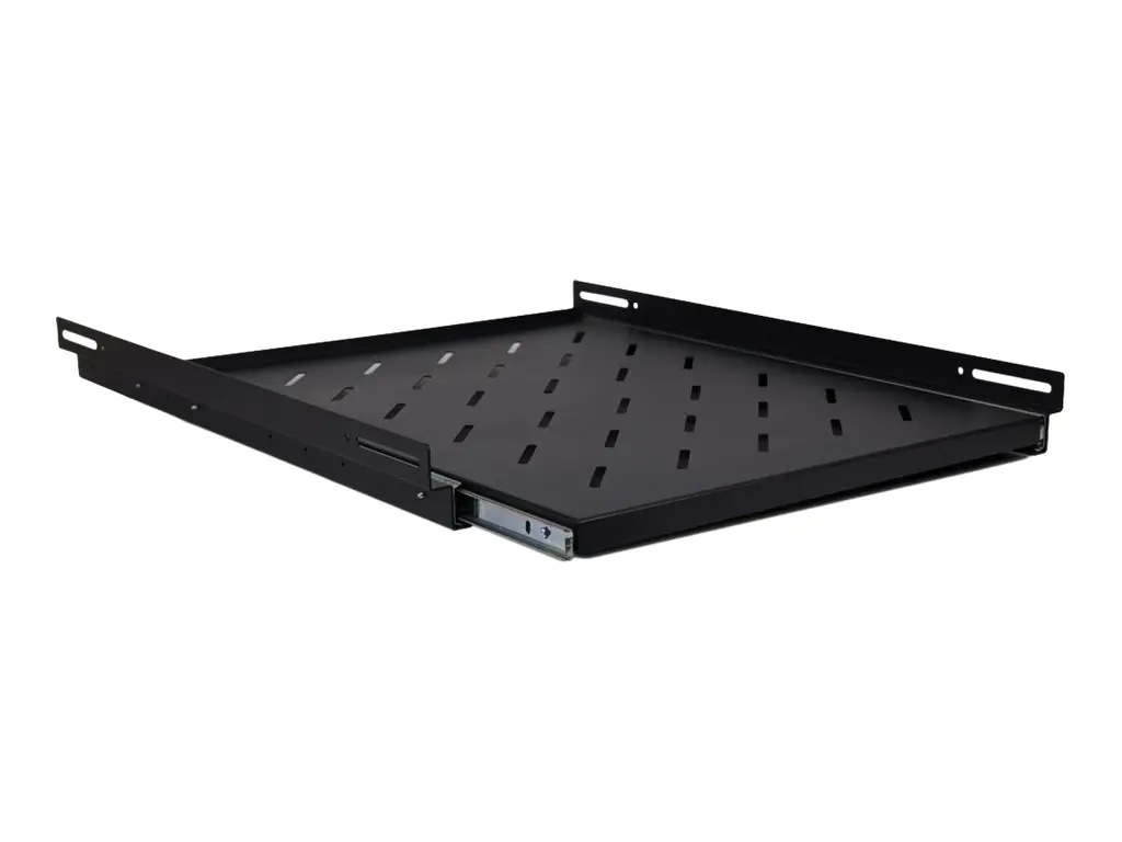 Inter-Tech SWS-550/800 - Rack-Bodenpaneel - Schwarz, RAL 9005 - 1U - 48.3 cm (19")