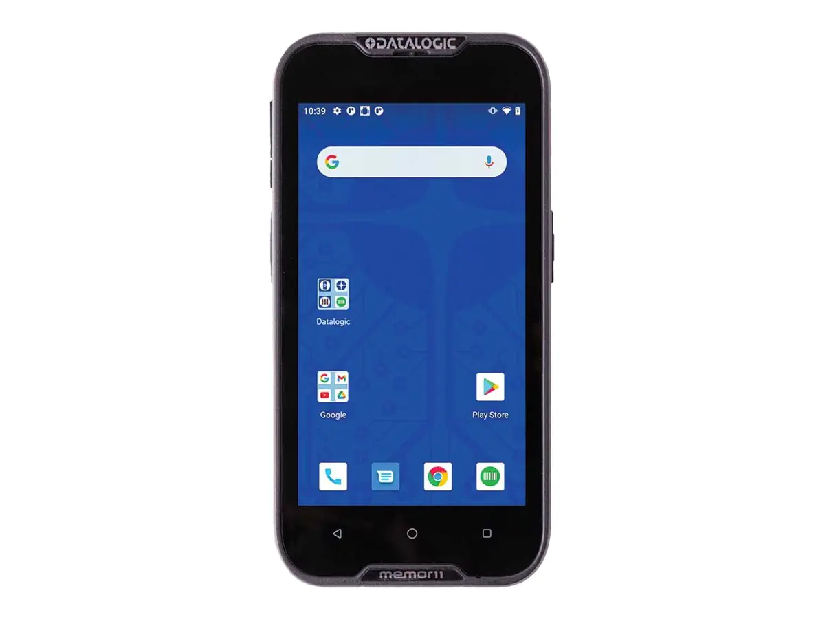 Datalogic Memor 11 - Datenerfassungsterminal - robust - Android 11 - 32 GB eMMC - 12.7 cm (5") IPS (720 x 1280) - Kamera auf Rückseite - Barcodeleser - (2D-Imager) - USB-Host - microSD-Steckplatz - Wi-Fi 5, NFC, Bluetooth, 802.11 d/h/i/k/r/v/w - Schwarz