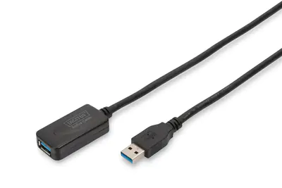 ASSMANN - USB-Verlängerungskabel - USB Typ A (W) zu USB Typ A (M) - USB 3.0 - 5 m - aktiv ASSMANN - USB-Verlängerungskabel - USB Typ A (W) zu USB Typ A (M) - USB 3.0 - 5 m - aktiv