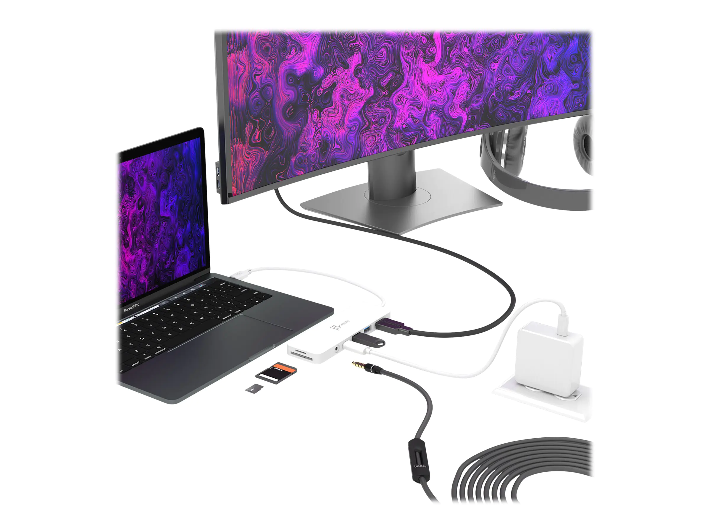 j5create JCD373 - Dockingstation - USB-C 3.1 - HDMI