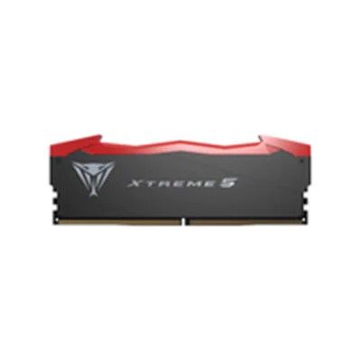 Patriot Viper Xtreme 5 - DDR5 - Kit - 48 GB: 2 x 24 GB - DIMM 288-PIN - 4100 MHz / PC5-65600 - CL38 - 1.45 V - ungepuffert - on-die ECC - mattschwarz, weiß, Rot